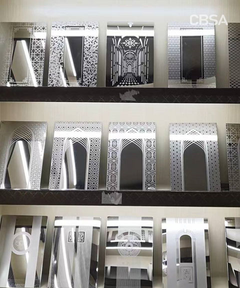 stainless steel elevator decorative sheet